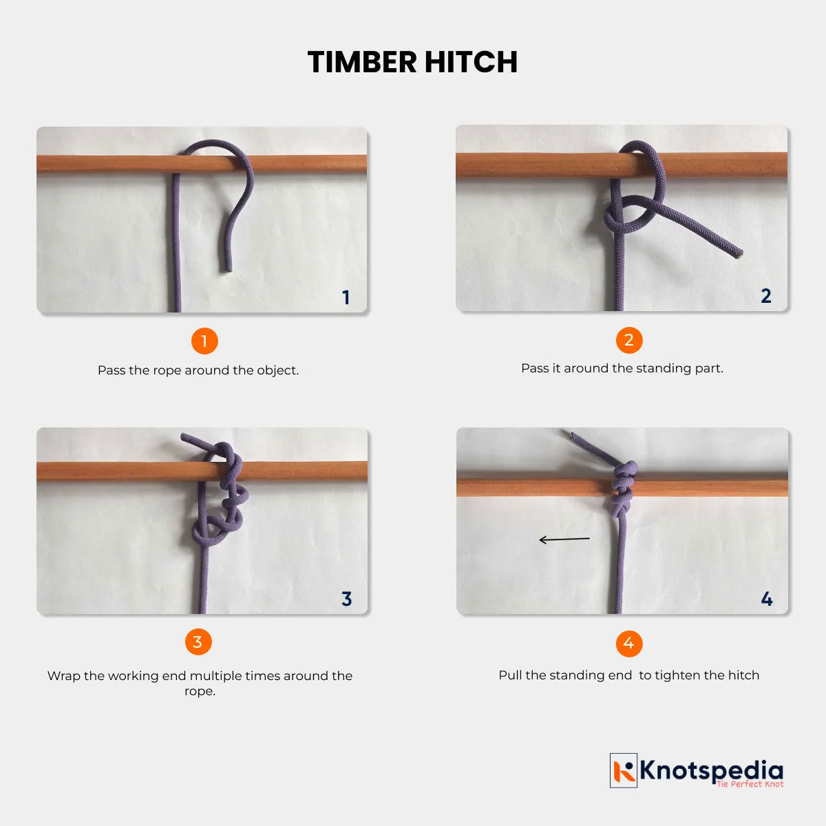 TIMBER-HITCH-STEP-BY-STEP TIMBER-HITCH-STEP-BY-STEP