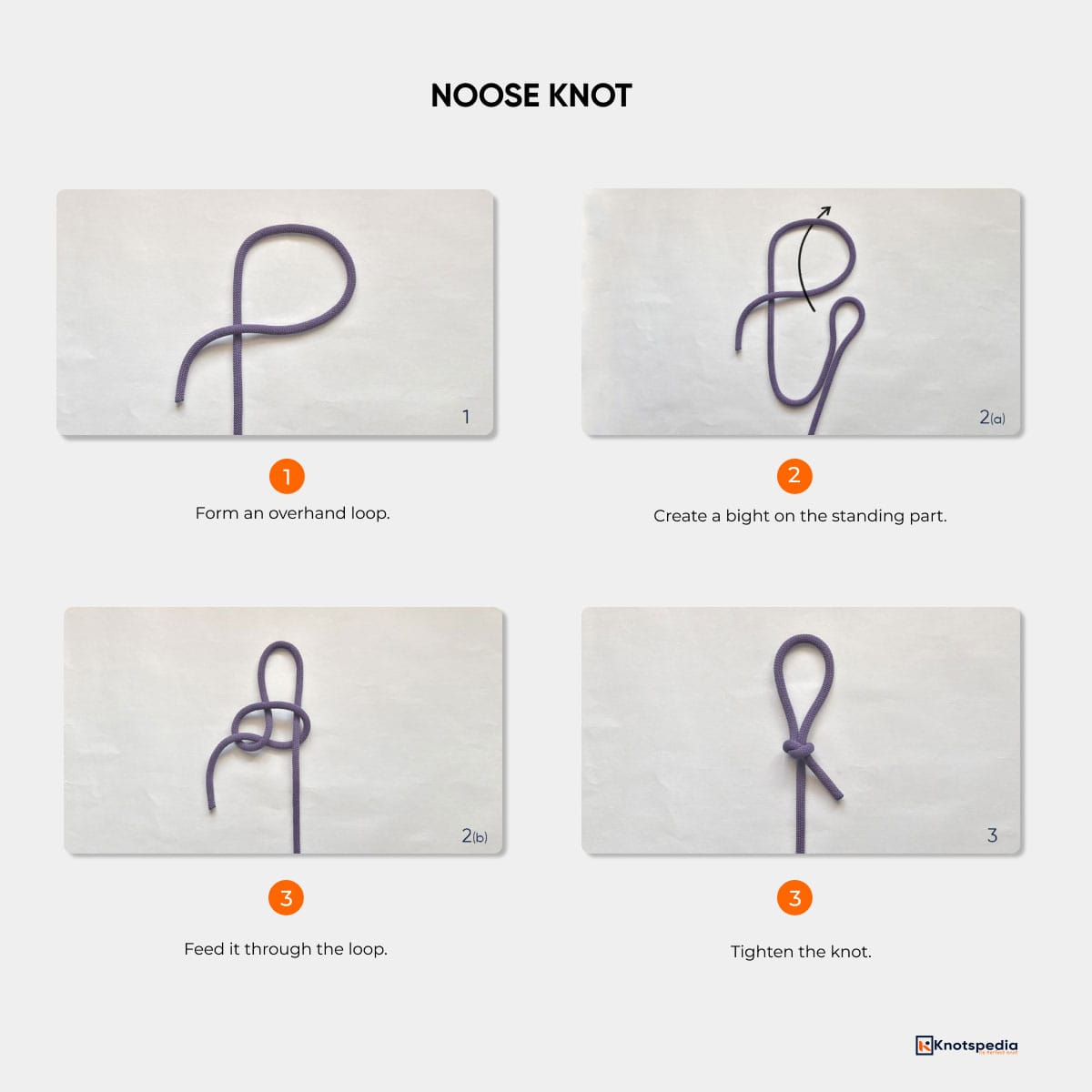 diagram of noose-knot