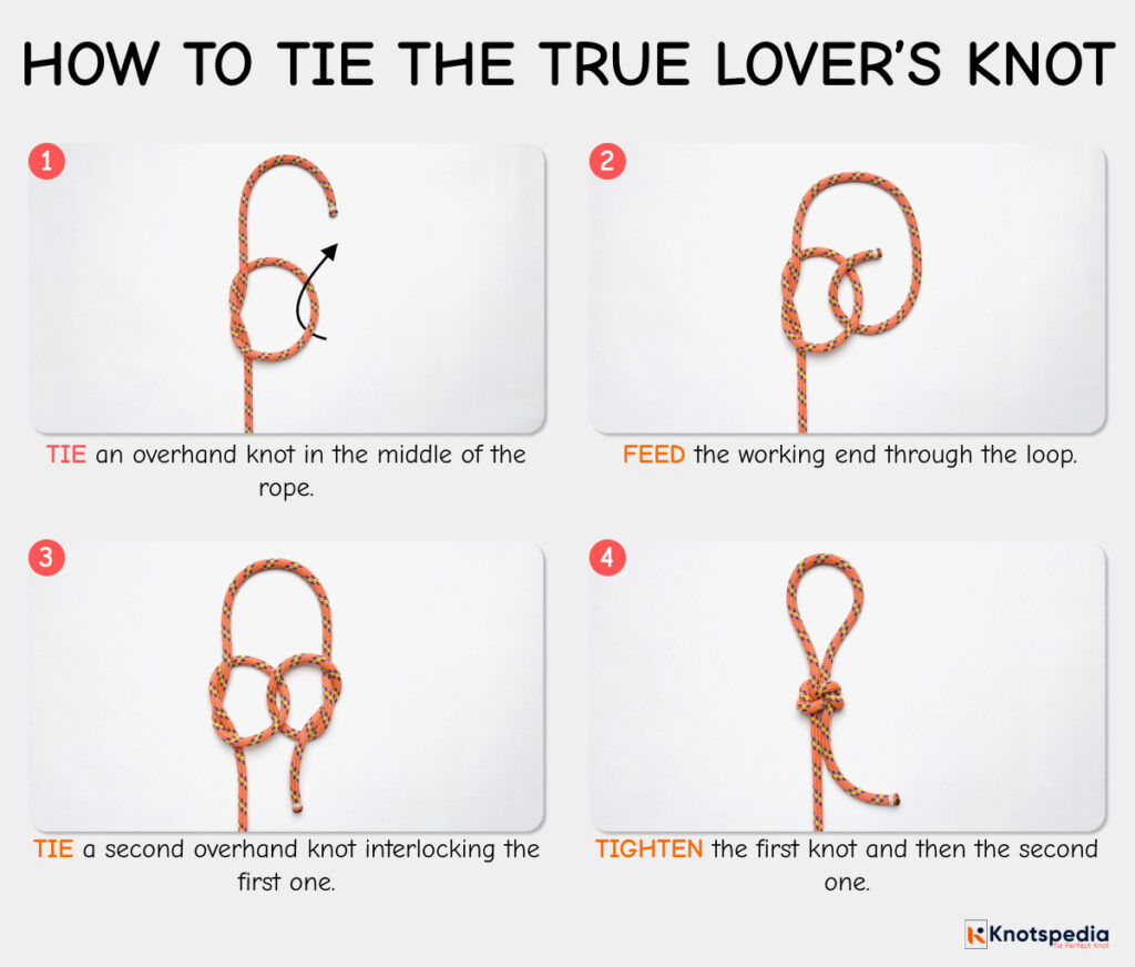 Love Knot Rome How to Tie the True Lover's Knot (Love Knot)
