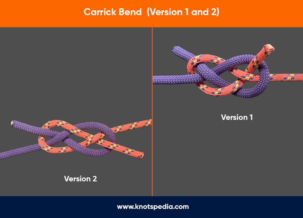 carrick-bend-two-versions