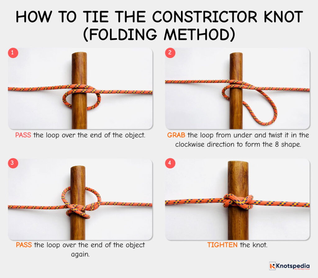 How to Tie a Constrictor Knot Step by Step