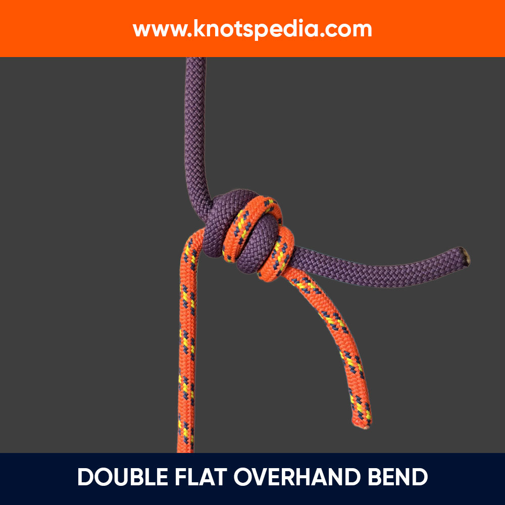 double-flat-overhand-bend-knot