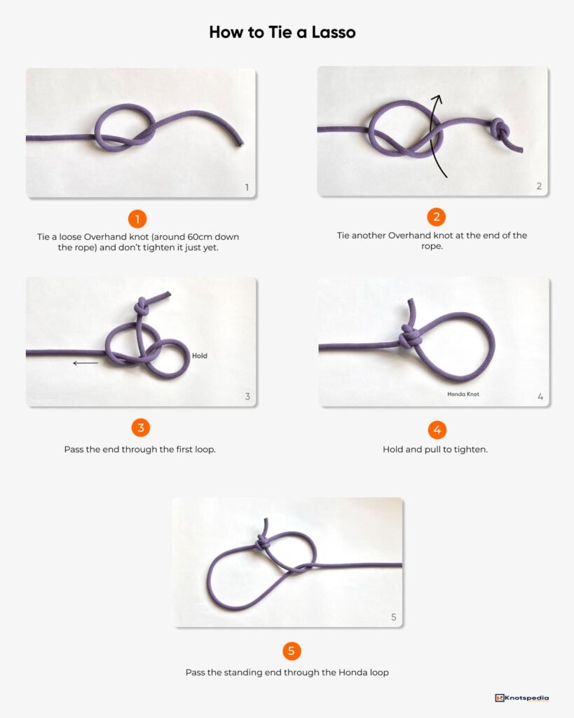 How to Tie a Lasso in 5 Easy Steps (With Pictures)