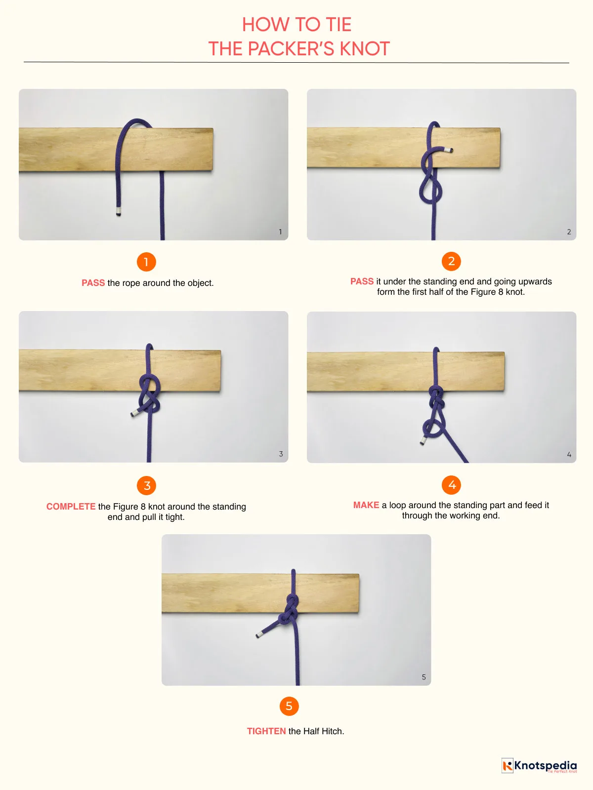 how-to-tie-the-packer's-knot-step-by-step how to tie the packers knot step by step