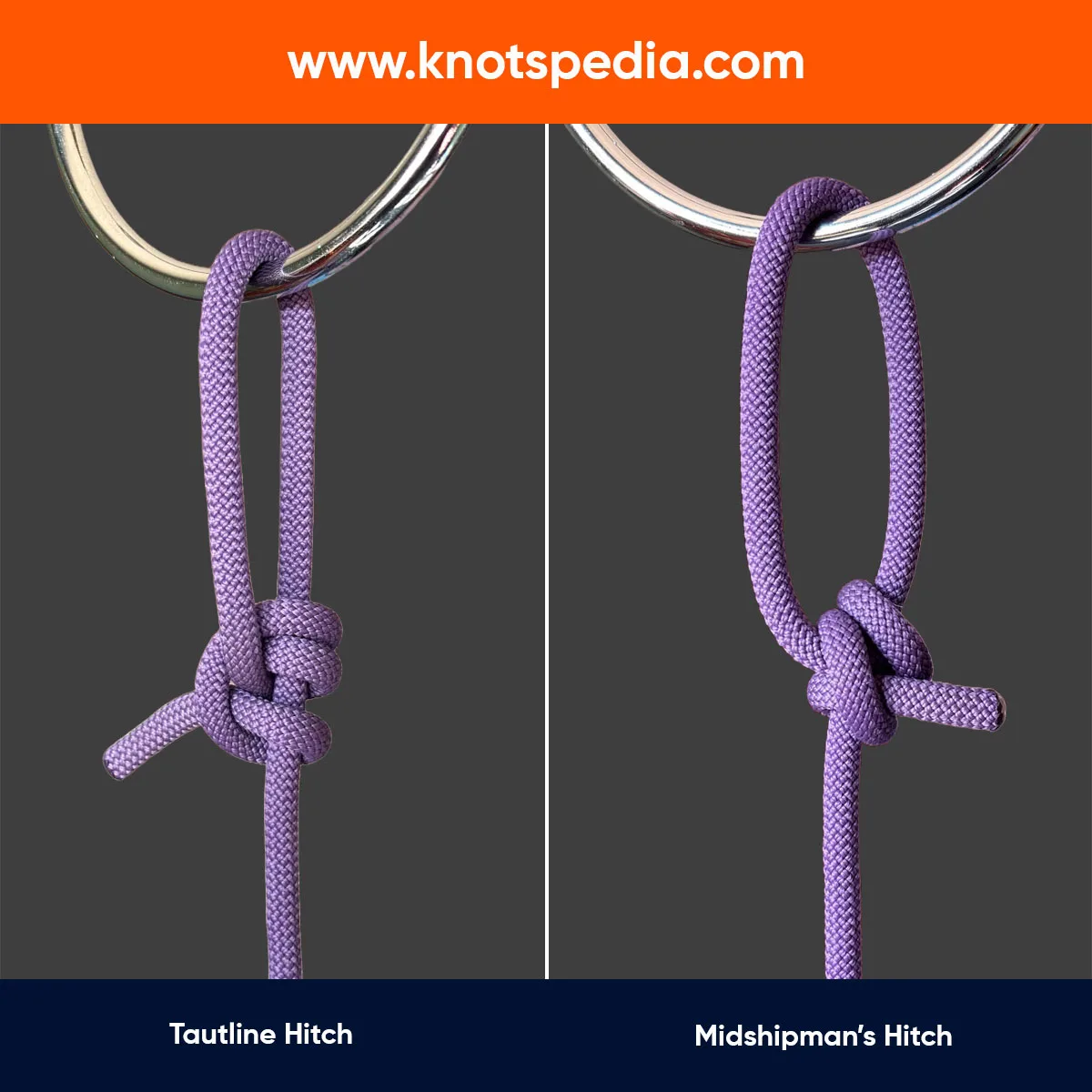 tautline-hitch-vs-midshipman's-hitch
