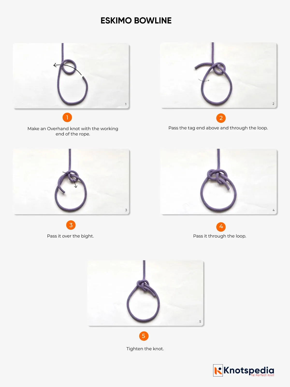 ESKIMO-BOWLINE-STEP-BY-STEP ESKIMO BOWLINE STEP BY STEP 1