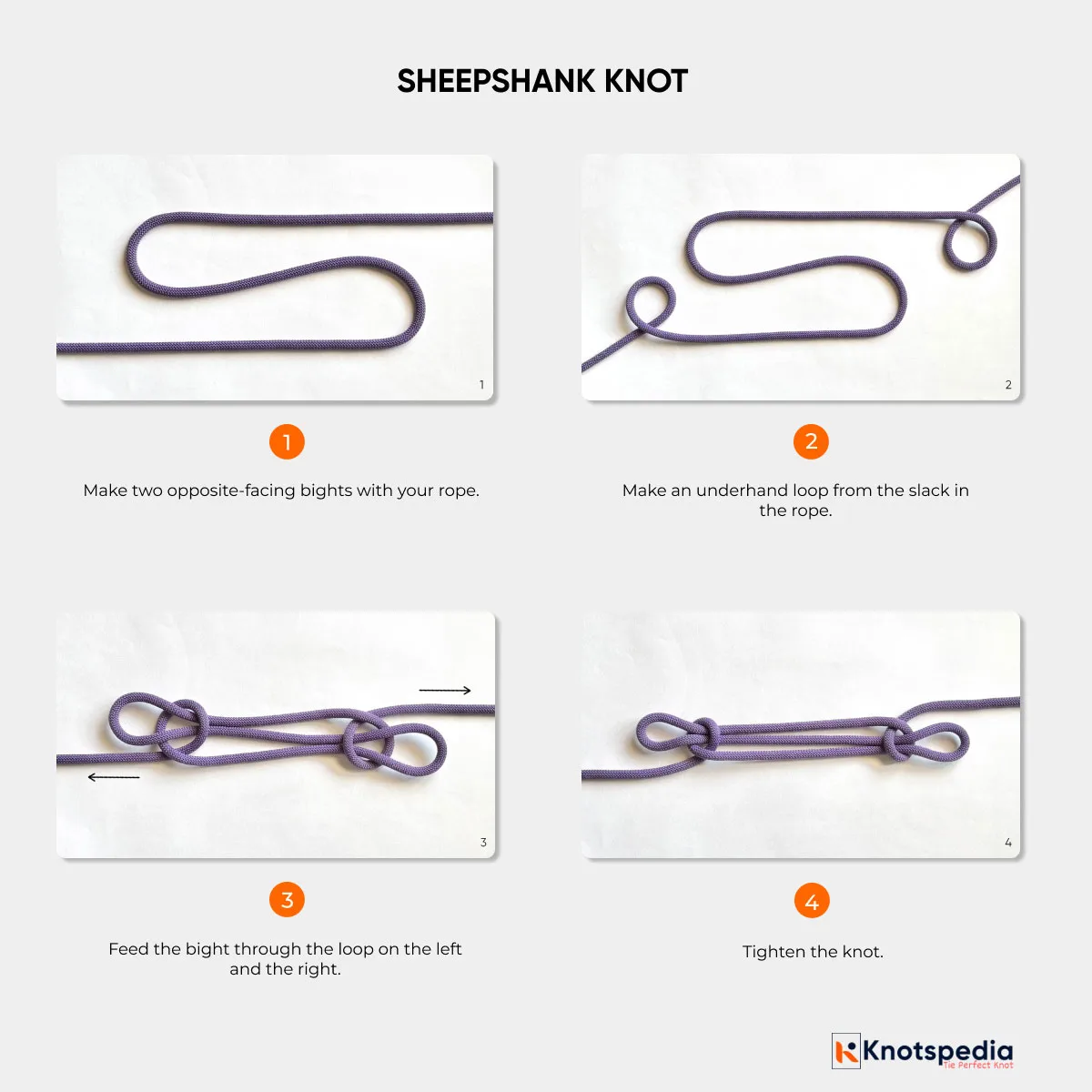 SHEEPSHANK-KNOT-STEP-BY-STEP SHEEPSHANK-KNOT-STEP-BY-STEP
