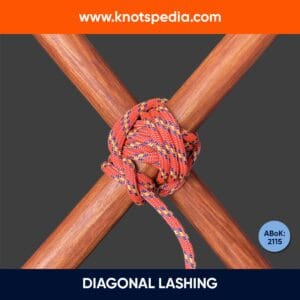 How to Tie a Square Lashing Knot Step by Step Knotspedia