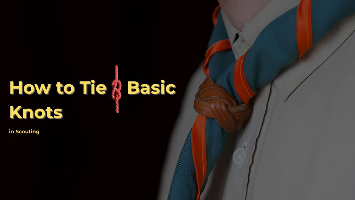 How to Tie 8 Basic knots in Scouting