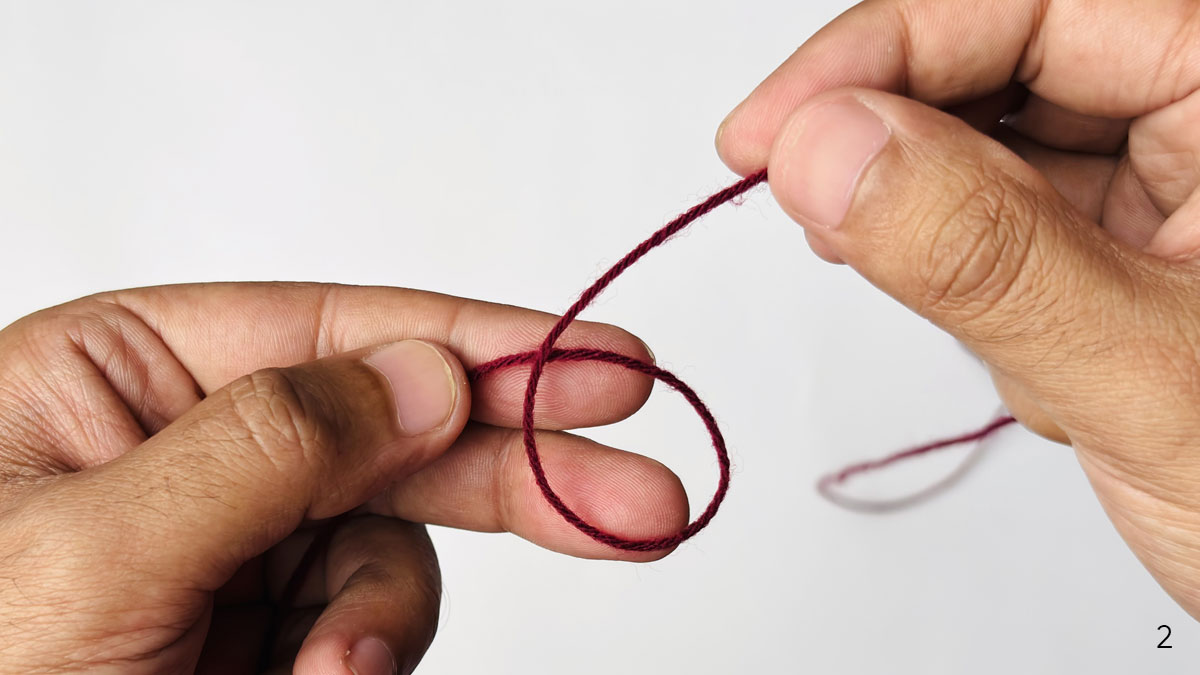 slip-knot-crocheting-step-2