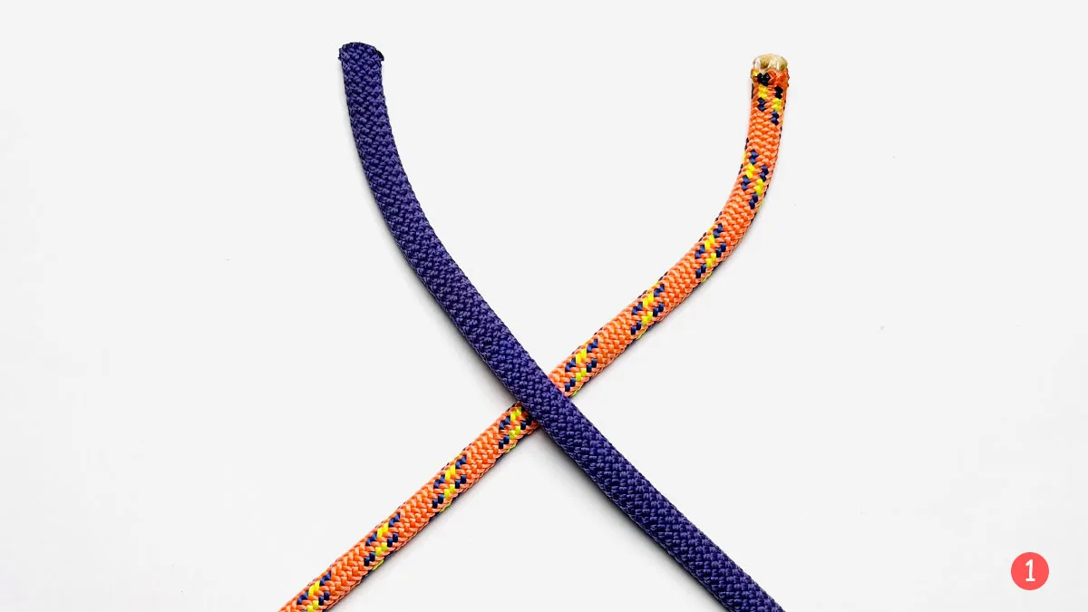 granny knot step 1 how to tie a granny knot knotspedia 1