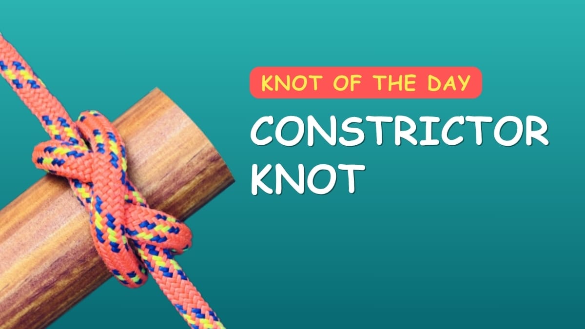 knot of the day constrictor how to tie a constrictor knot knotspedia (2)